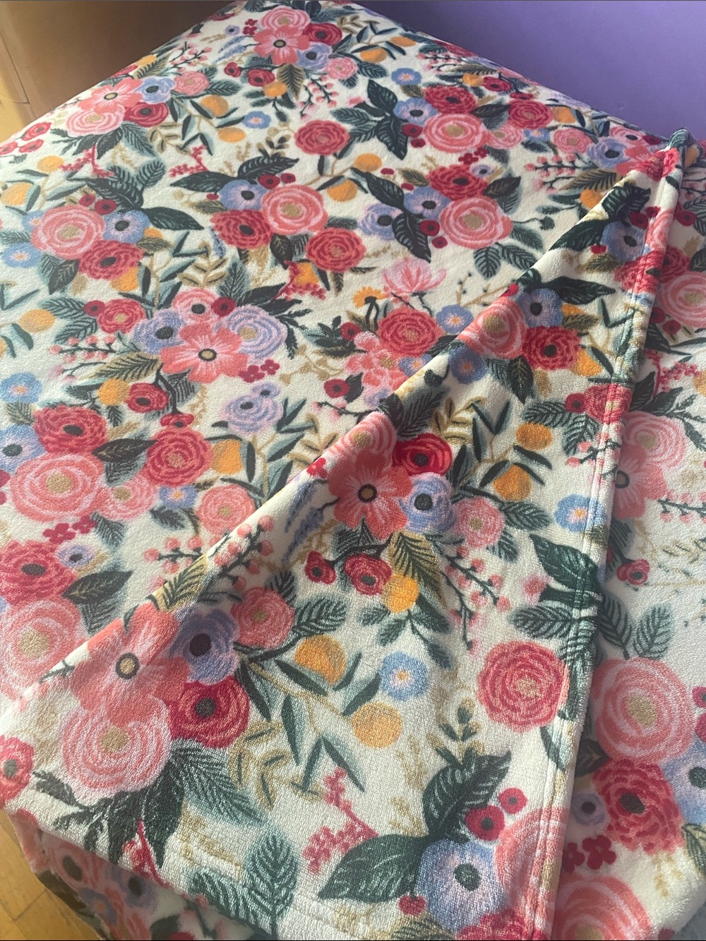 Rifle Paper Co. Garden Party Throw Blanket